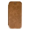 İphone 16 Pro Max Kılıf Flip Cover - Taba