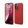 İphone 16 Pro Max Kılıf Nano İçi Kadife Silikon - Kırmızı