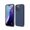 İphone 16 Pro Max Kılıf Nano İçi Kadife Silikon - Lacivert