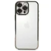 İphone 16 Pro Max Kılıf Razer Lensli Silikon - Titanyum Gri