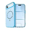 İphone 17 Air Live Diamond Magsafe Kapak - Mavi