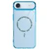 İphone 17 Air Live Diamond Magsafe Kapak - Mavi