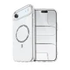 İphone 17 Air Live Diamond Magsafe Kapak - Şeffaf