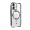 İphone 17 Joke Simli Magneticsafe Kılıf - Gümüş