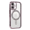 İphone 17 Joke Simli Magneticsafe Kılıf - Pembe