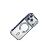 İphone 17 Pro Joke Simli Magneticsafe Kılıf - Mavi