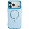 İphone 17 Pro Live Diamond Magsafe Kapak - Mavi