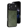 İphone 17 Pro Max Aras Deri Kapak - Yeşil