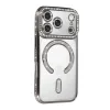 İphone 17 Pro Max Joke Simli Magneticsafe Kılıf - Gümüş