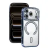 İphone 17 Pro Max Joke Simli Magneticsafe Kılıf - Mavi