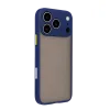 İphone 17 Pro Max Kılıf Montreal Silikon Kapak - Lacivert