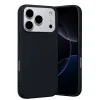 İphone 17 Pro Nano İçi Kadife Silikon - Siyah
