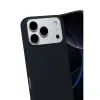 İphone 17 Pro Nano İçi Kadife Silikon - Siyah