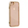 İphone 6 Kılıf Liva Lens Silikon - Pudra