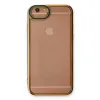 İphone 6 Kılıf Liva Lens Silikon - Yeşil