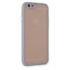 İphone 6 Kılıf Montreal Silikon Kapak - Gri
