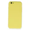 İphone 6 Kılıf Nano İçi Kadife Silikon - Sarı