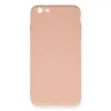 İphone 6 Plus Kılıf Nano İçi Kadife Silikon - Pudra