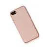 İphone 7 Kılıf Coco Deri Silikon Kapak - Pembe