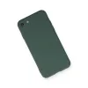 İphone 7 Kılıf Nano İçi Kadife Silikon - Koyu Yeşil