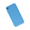 İphone 7 Kılıf Nano İçi Kadife Silikon - Mavi