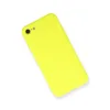 İphone 7 Kılıf Nano İçi Kadife Silikon - Sarı