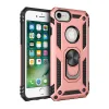 İphone 7 Kılıf Sofya Yüzüklü Silikon Kapak - Rose