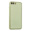 İphone 7 Plus Kılıf Coco Deri Silikon Kapak - Açık Yeşil