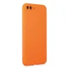 İphone 7 Plus Kılıf First Silikon - Parlak Turuncu