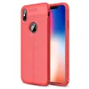 İphone X Kılıf Auto Focus Kapak - Kırmızı
