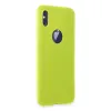 İphone X Kılıf First Silikon - Parlak Sarı