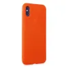 İphone X Kılıf First Silikon - Parlak Turuncu