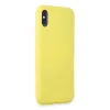 iPhone X Kılıf First Silikon - Sarı