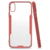 İphone X Kılıf Platin Silikon - Pembe