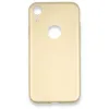 İphone Xr Kılıf First Silikon - Gold