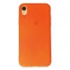 iPhone XR Kılıf First Silikon - Parlak Turuncu