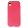 iPhone XR Kılıf First Silikon - Pembe