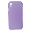 İphone Xr Kılıf Pp Ultra İnce Kapak - Mor