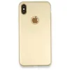 İphone Xs Max Kılıf First Silikon - Gold