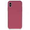 İphone Xs Max Kılıf Lansman Legant Silikon - Fuşya