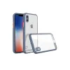 İphone Xs Max Kılıf Miami Şeffaf Silikon - Gri