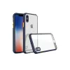 İphone Xs Max Kılıf Miami Şeffaf Silikon - Lacivert
