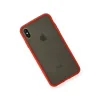 İphone Xs Max Kılıf Montreal Silikon Kapak - Kırmızı