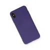 İphone Xs Max Kılıf Nano İçi Kadife Silikon - Mor