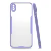 İphone Xs Max Kılıf Platin Silikon - Lila