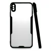 İphone Xs Max Kılıf Platin Silikon - Siyah