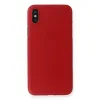 İphone Xs Max Kılıf Pp Ultra İnce Kapak - Kırmızı