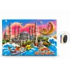 İstanbul Temalı Polyester Magnet Alk5877