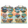 İstanbul Temalı Silikon Buzdolapı Süsü Magnet 6lı Set Alk5805