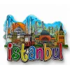 İstanbul Temalı Silikon Buzdolapı Süsü Magnet Alk5944